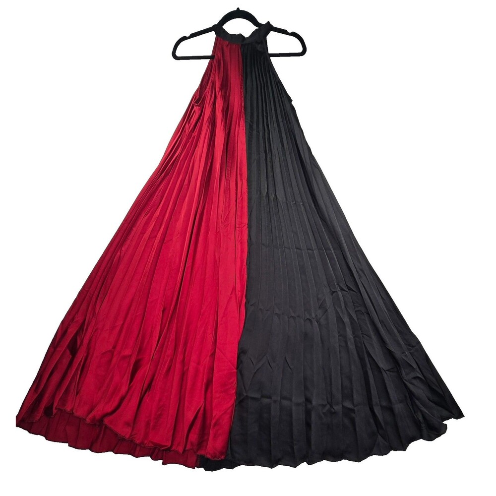 Venti6 Made in Italy Maxi Dress Large Silky Cruelle de Vil Sundress Formal